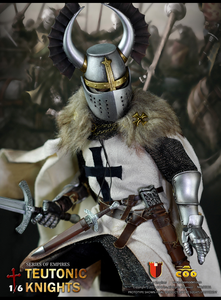 1/6 TEUTONIC KNIGHTS NO:SE001-COO MODEL TOYS